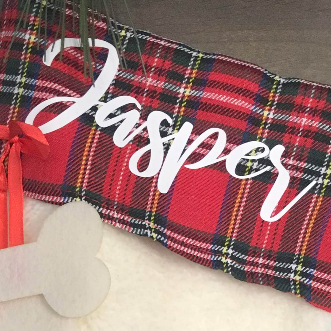 Personalized Paw Stockings