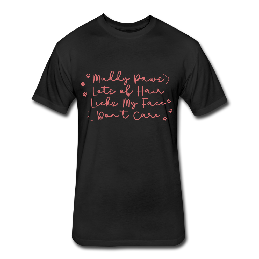 Dog Hair Don't Care Tee - black