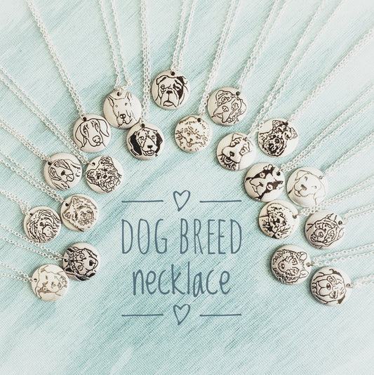 Dog Breed Necklaces