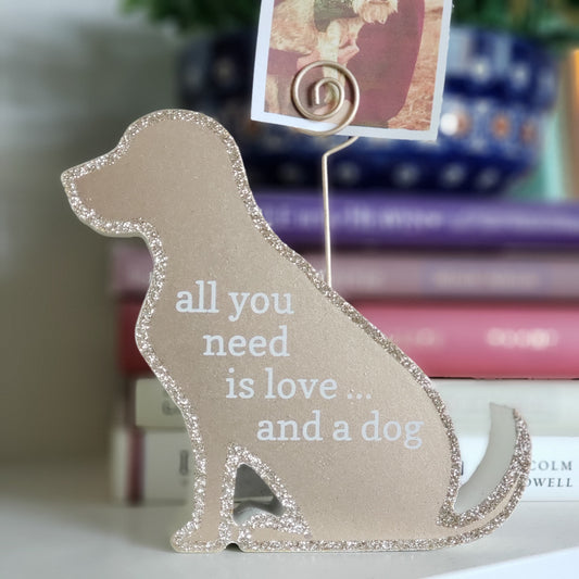 All you need is a dog Photo Block