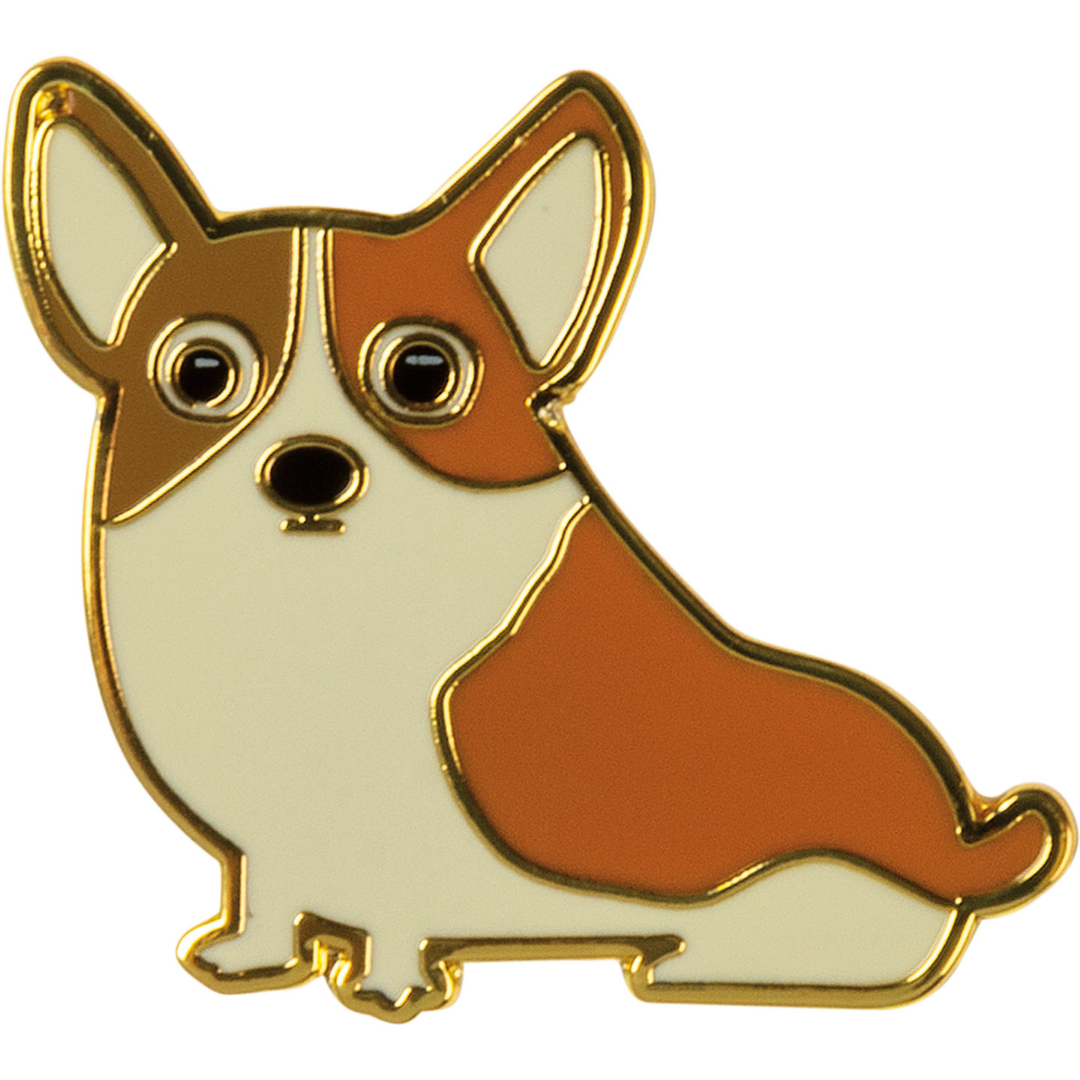 Enamel Pin - Corgi