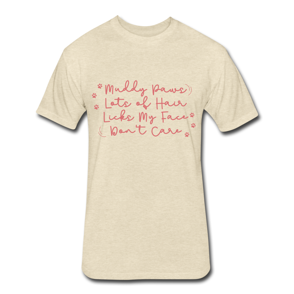 Dog Hair Don't Care Tee - heather cream