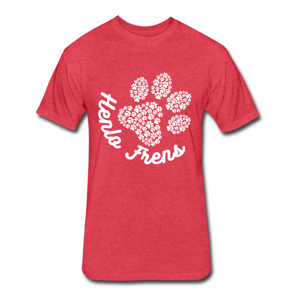 Henlo Frens Tee - heather red