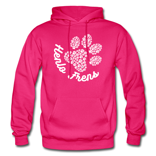 Henlo Frens Hoodie - fuchsia